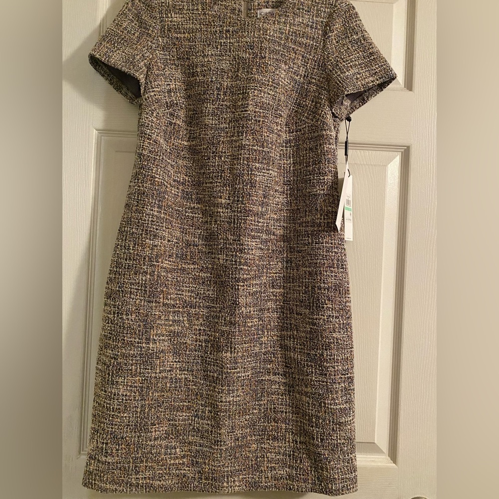 Beautiful classy tweed Calvin Klein Dress✨